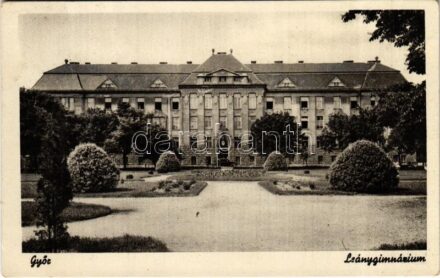 1949 Győr, Leánygimnázium