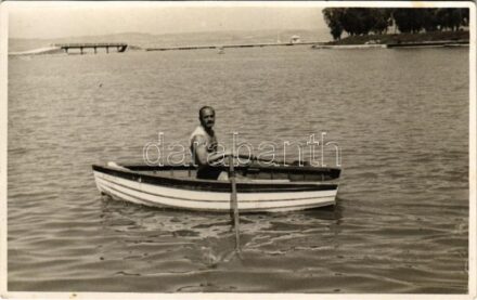 Balatonföldvár, csónakázás. Foto Seidner, photo
