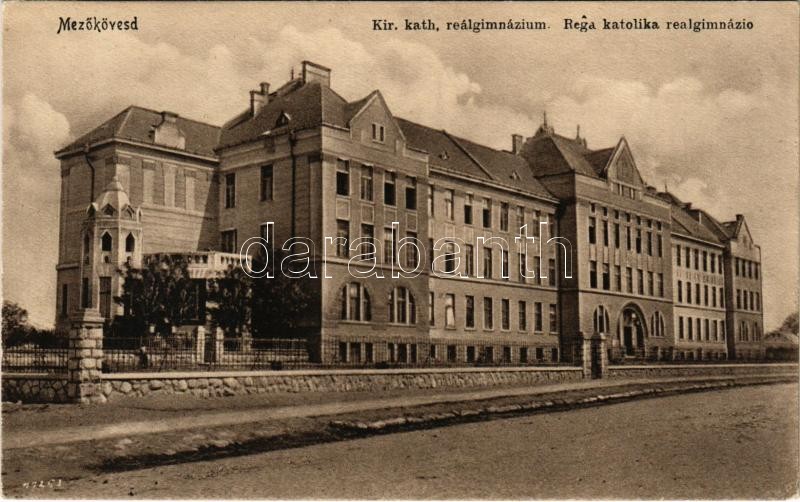 Mezőkövesd, Kir. kath. reálgimnázium. Körmendy István kiadása