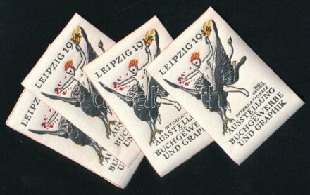 1914 Leipzig Internationale Ausstellung für Buchgewerbe und Graphik levélzáról, 12 db