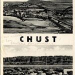 1939 Huszt, Chust, Khust; híd, legelő bivaly csorda. Josef Belza / bridge, water buffalos + 'M. KIR. POSTA 375'