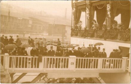 1914 Fiume, Rijeka; Hajókirándulás Cattaroba. A levél írója Szelke Árpád az U-16 tengeralattjáró fregatthadnagya. 1916. október 17-én a süllyedő U-16 tengeralattjáró kapitánya őt utasította a titkos iratok és a hajókönyv