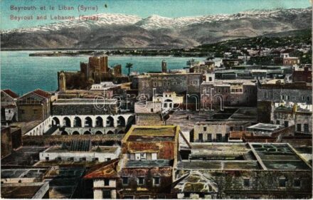 Beirut, Beyrouth; Beyrouth et le Liban (Syrie) / Beyrout and Lebanon (Syria)