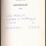 Szentiváni J. Ervin: Kenyér és Kő, h.n., 2007, a szerző kiadása, papírkötésben, a szerző által DEDIKÁLT példány! - Image 2