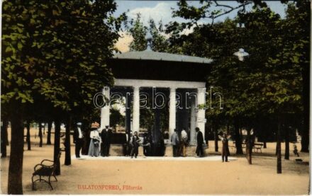 1917 Balatonfüred, főforrás