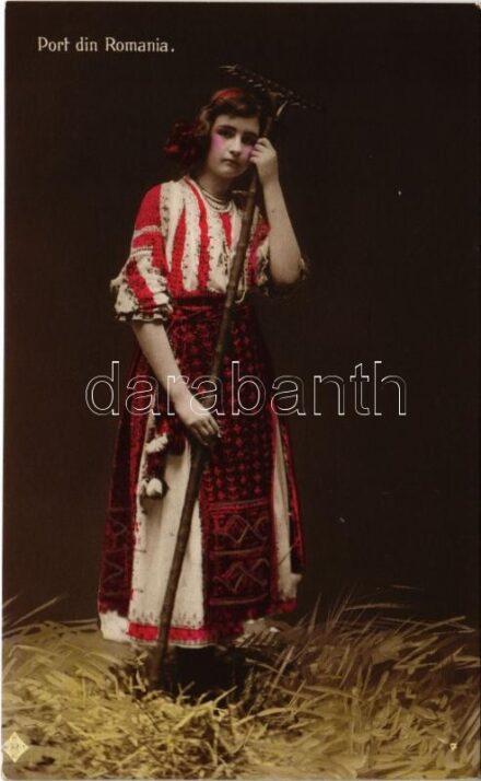 1916 Port din Romania / Román népviselet / Romanian folklore