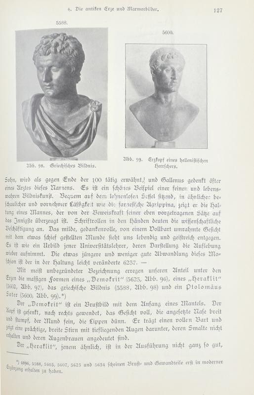 Rolfs, Wilhelm: Neapel I. Die alte Kunst. Leipzig, 1905, E. A. Seemann. Fekete-fehér képekkel illusztrálva. Német nyelven. Kiadói papírkötés, festett lapélekkel, kissé foltos borítóval, sérült gerinccel. - Image 2