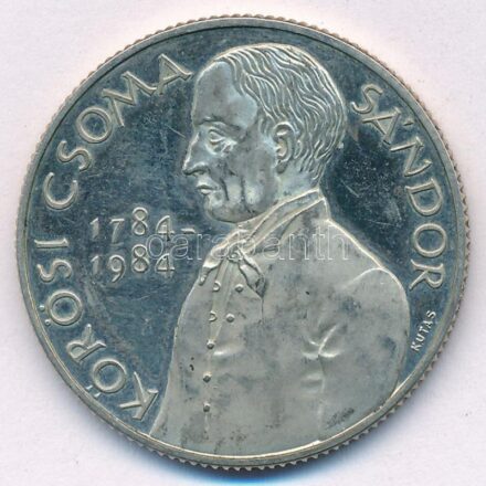 1984. 100Ft alpakka 'Kőrösi Csoma Sándor' T:1- (eredetileg PP) Adamo EM78