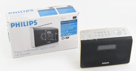 Philips rádió dobozában, működik, újszerű állapotban.