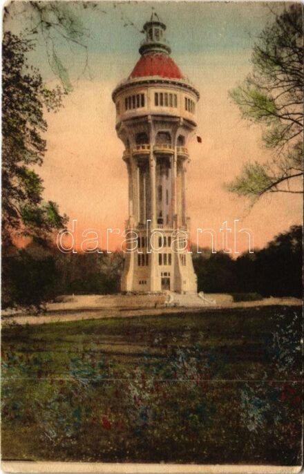 1912 Budapest XIII. Margitszigeti kilátótorony (EK)
