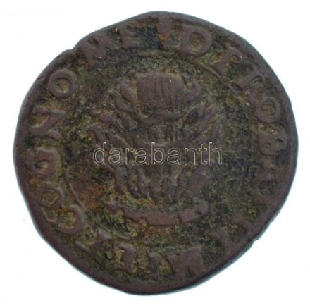 Olasz Államok / Mantova 1484-1519. Quattrino Br 'Francesco II Gonzaga' (1,74g) T:3 Italian States / Mantova 1484-1519. Quattrino Br 'Francesco II Gonzaga' (1,74g) C:F