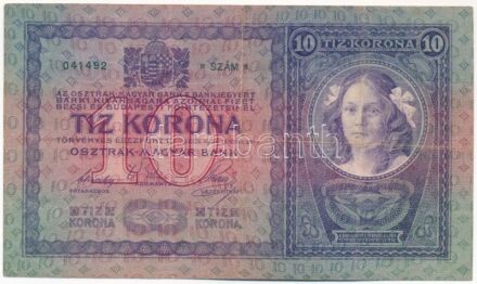 1904. 10K '2053 041492' T:III,III- Adamo K10