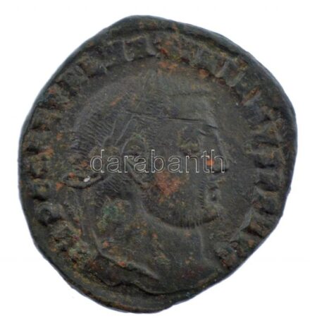 Római Birodalom / Heraclea / Galerius Maximianus 308-309. AE Follis Br (8,23g) T:2- / Roman Empire / Heraclea / Galerius Maximianus 308-309. AE Follis Br 'IMP C GAL VAL MAXIMIANVS PF AVG / GENIO IMP-E-RATORIS - .HTA.' (8,23g) C:VF RIC VI 37a.