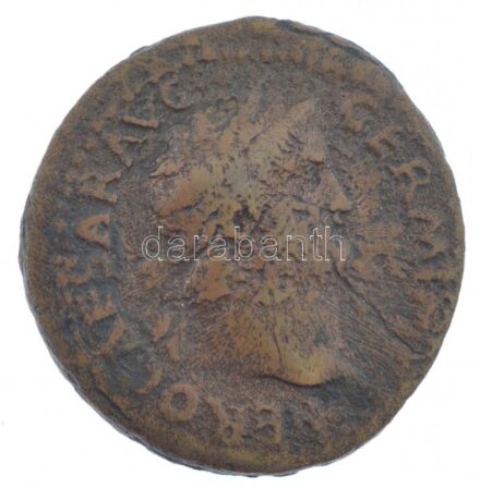 Római Birodalom / Róma / Nero 54-68. As Br (10,34g) T:2-,3 Roman Empire / Rome / Nero 54-68. As Br 'NERO CAESAR AVG GERM IMP / PACE P R VBIQ PARTA IANVM CLVSIT S - C' (10,34g) C:VF,F RIC I 309.