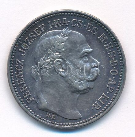 1912KB 1K Ag 'Ferenc József' T:1-,2 patina Adamo K5.1