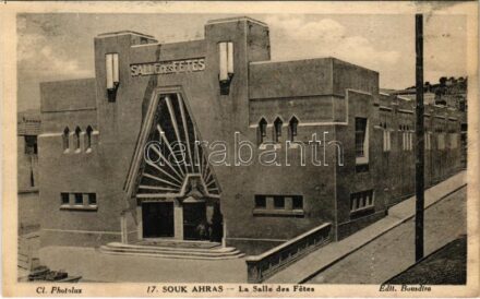 Souk Ahras, Le Salle des Fetes / Festival Hall (glue marks)