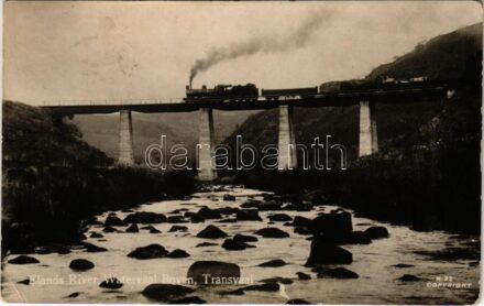 Emgwenya, Watervaal Boven; Elands River, industrial railway, railway bridge, viaduct (EK)