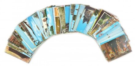 Kb. 150 db MODERN külföldi város képeslap, használatlan / Cca. 150 modern town-view postcards from all over the world, unused