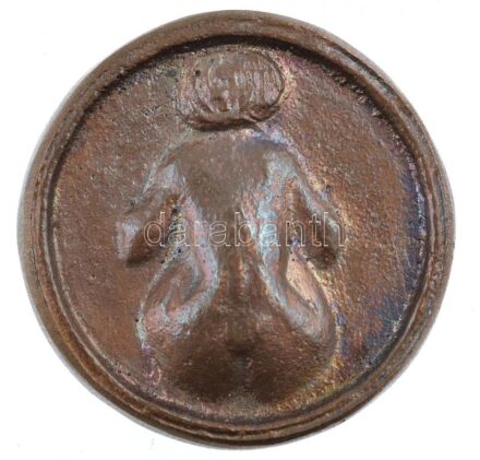 Lapis András (1942-) DN 'Lapis András Szeged, Török u. 3. 6722' kétoldalas Br névjegyérem (30mm) T:1- kis ph