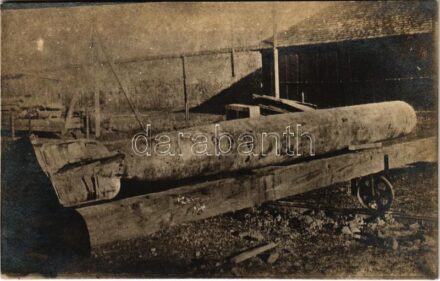 WWI Austro-Hungarian Navy, K.u.K. Kriegsmarine torpedo. photo (fl)