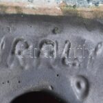 Király: Retró gyertyatartó. Kerámia, csorba, jelzett, m:23 cm - Image 2