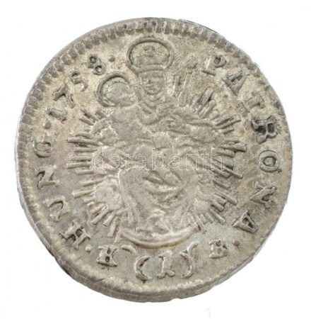 1758K-B 1kr Ag 'Mária Terézia' Körmöcbánya (0,96g) T:1,1- kis patina / Hungary 1758K-B 1 Kreuzer Ag 'Maria Theresia' Kremnitz (0,96g) C:UNC,AU small patina Huszár: 1744., Unger III.: 1265.