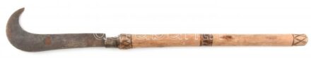Nagy méretű bozótvágó kés, machete. 65 cm