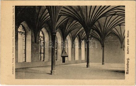 Malbork, Marienburg; Meisters großer Remter / castle, interior (EK)