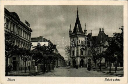 Kassa, Kosice; Jakab-palota, szálloda / palace, hotel