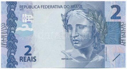 Brazília DN (2013) 2R 'AJ 084022486' T:I Brazil ND (2013) 2 Reais 'AJ 084022486' C:UNC Krause P#252