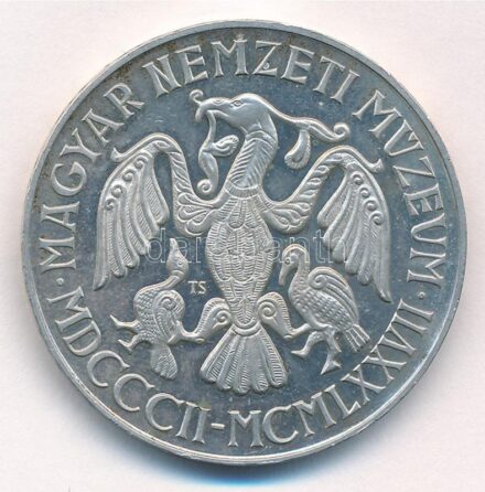1977. 200Ft Ag 'Nemzeti Múzeum' T:1 (eredetileg PP) Adamo EM55