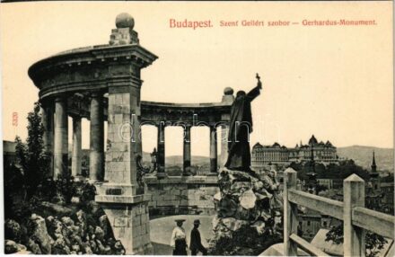 Budapest I. Szent Gellért szobor, Királyi vár, Tabán. Taussig A. 5320.