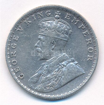Brit-India 1918. 1R Ag 'V. György' T:2 British India 1918. 1 Rupee Ag 'George V' C:XF Krause #524