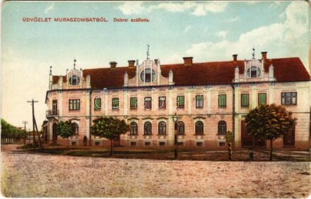 Muraszombat, Murska Sobota; Dobrai szálloda. Balkányi Ernő kiadása / hotel (EK)
