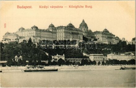 Budapest I. Királyi várpalota. Taussig A. 7979.