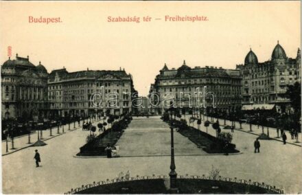 Budapest V. Szabadság tér, City kávéház. Taussig A. 5899.