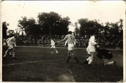 Debrecen, foci meccs, labdarúgó mérkőzés / Hungarian football team. Művészi Foto KTSZ. photo (EK)