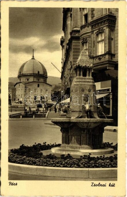 Pécs, Zsolnai kút, festék szaküzlet (EK)
