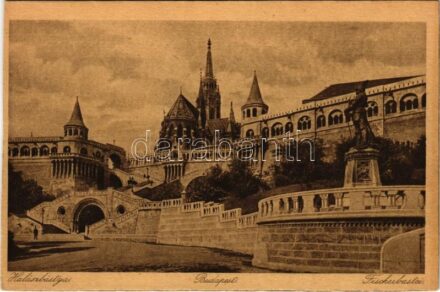 Budapest I. Halászbástya (vágott / cut)