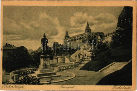 Budapest I. Halászbástya (vágott / cut)