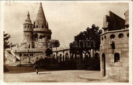 Budapest I. Halászbástya. Szénásy Béla udvari szállító kiadása (EK)