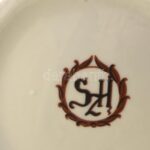 Szent István, porcelán patikaüveg, jelzett, hibátlan, m: 25 cm - Image 3