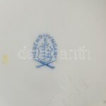 Herendi rózsás bonbonier, kézzel festett, jelzett, sérült rózsa, m:16 cm, d:16 cm - Image 3