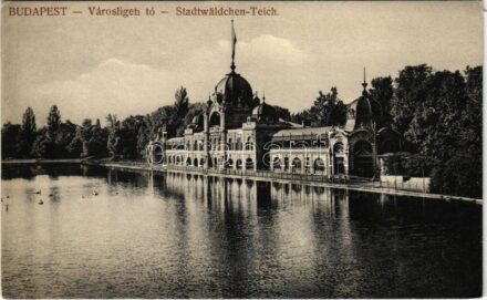Budapest XIV. Városligeti tó. Würthle & Sohn (EK)