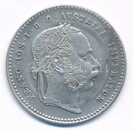 Ausztria 1868. 20kr Ag 'Ferenc József' T:2 Austria 1868. 20 Kreuzer Ag 'Franz Joseph' C:XF Krause KM#2212