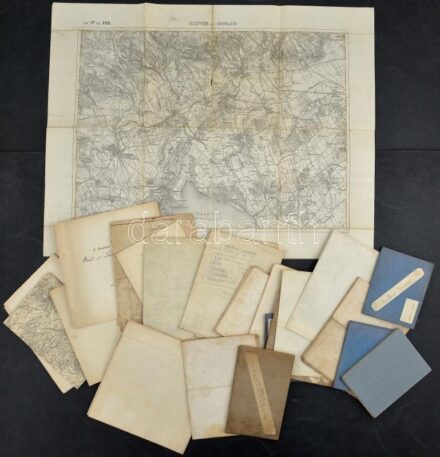 cca 1900 27 db katonai térkép, főként magyar területekről, K.u.k. Militärgeograpisches Institut, közte több vászonra kasírozva, közte: Debrecen, Lippa, Máramarossziget, Munkács, Nagyatád, Lugos, változó, főként jó állapotban,