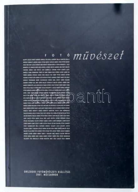 2001 Országos Fotóművészeti Kiállítás. Szerk.: Gelencsér Rothman Éva. Kiállítási katalógus. Bp., 2001., Fotószalon. Gazdag képanyaggal, neves kortárs fotóművészek képeivel illusztrált. Magyar és angol nyelven. Kiadói