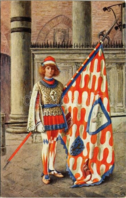 Leocorno. Paggi delle storiche Contrade di Siena / Italian folklore s: Guido Masignani