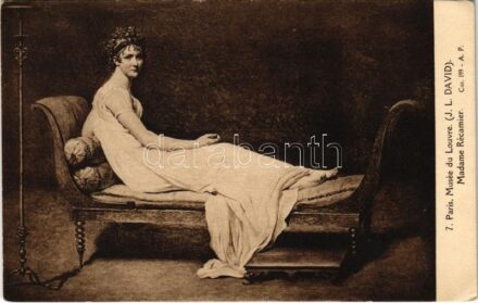 Madame Récamier. Paris, Musée du Louvre s: J. L. David (EK)