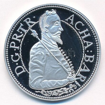 DN 'Magyar tallérok utánveretben - Barcsay Ákos tallérja 1659' Ag emlékérem tanúsítvánnyal (20g/0.999/38,6mm) T:PP